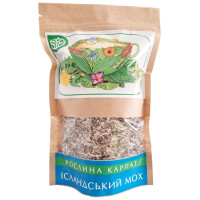 Ісландський мох Рослина Карпат лікувальний чай для горла та верхніх дихальних шляхів, розсип 45 мг