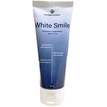 Зубна гель-паста White Smile 75 мл. з іонами срібла Рослина Карпат для щоденного догляду за зубами та ротовою порожниною